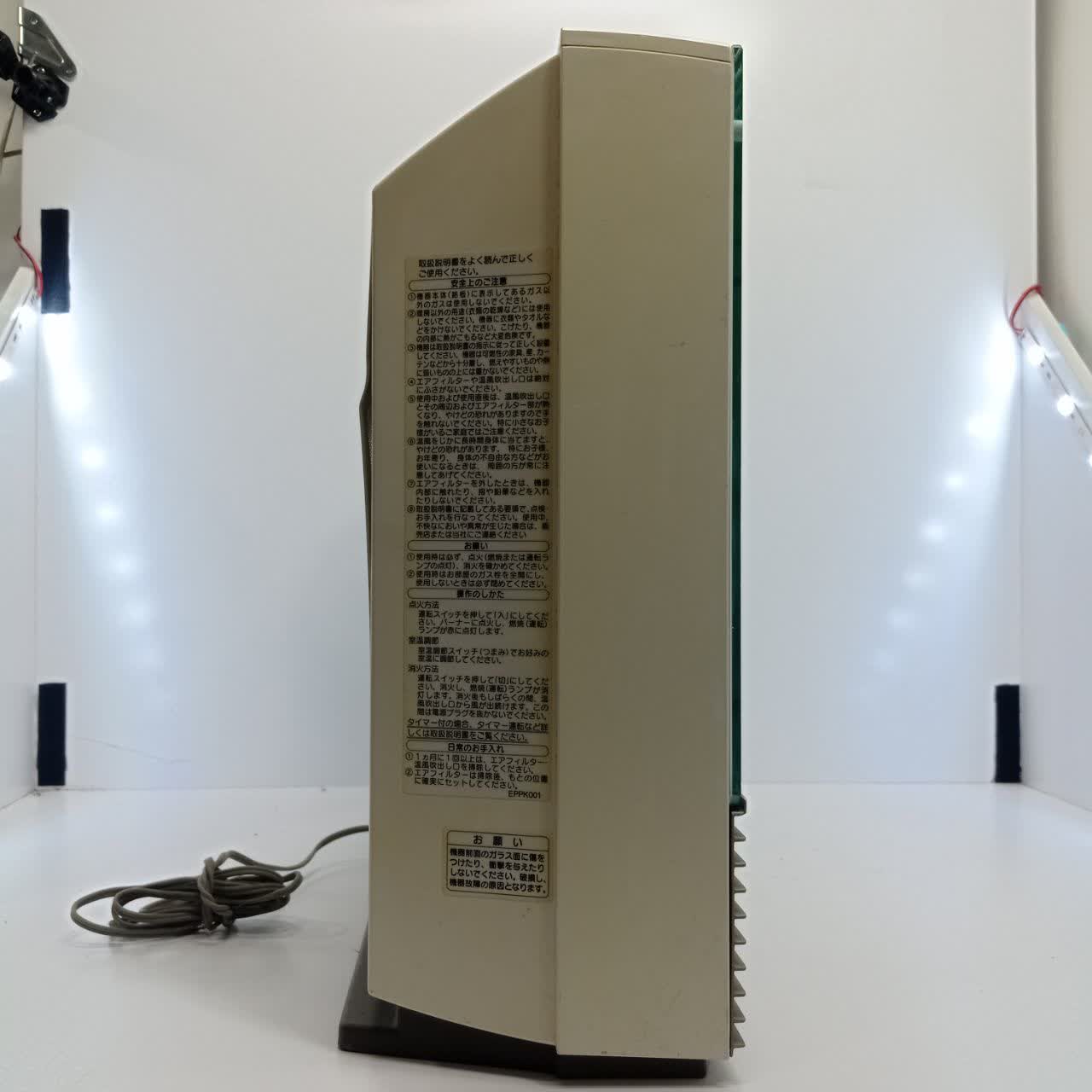 بخاری 4000 kw مدل جلو شیشه تهویه هوا یون ساز پلاسما (سفید) - Image 9