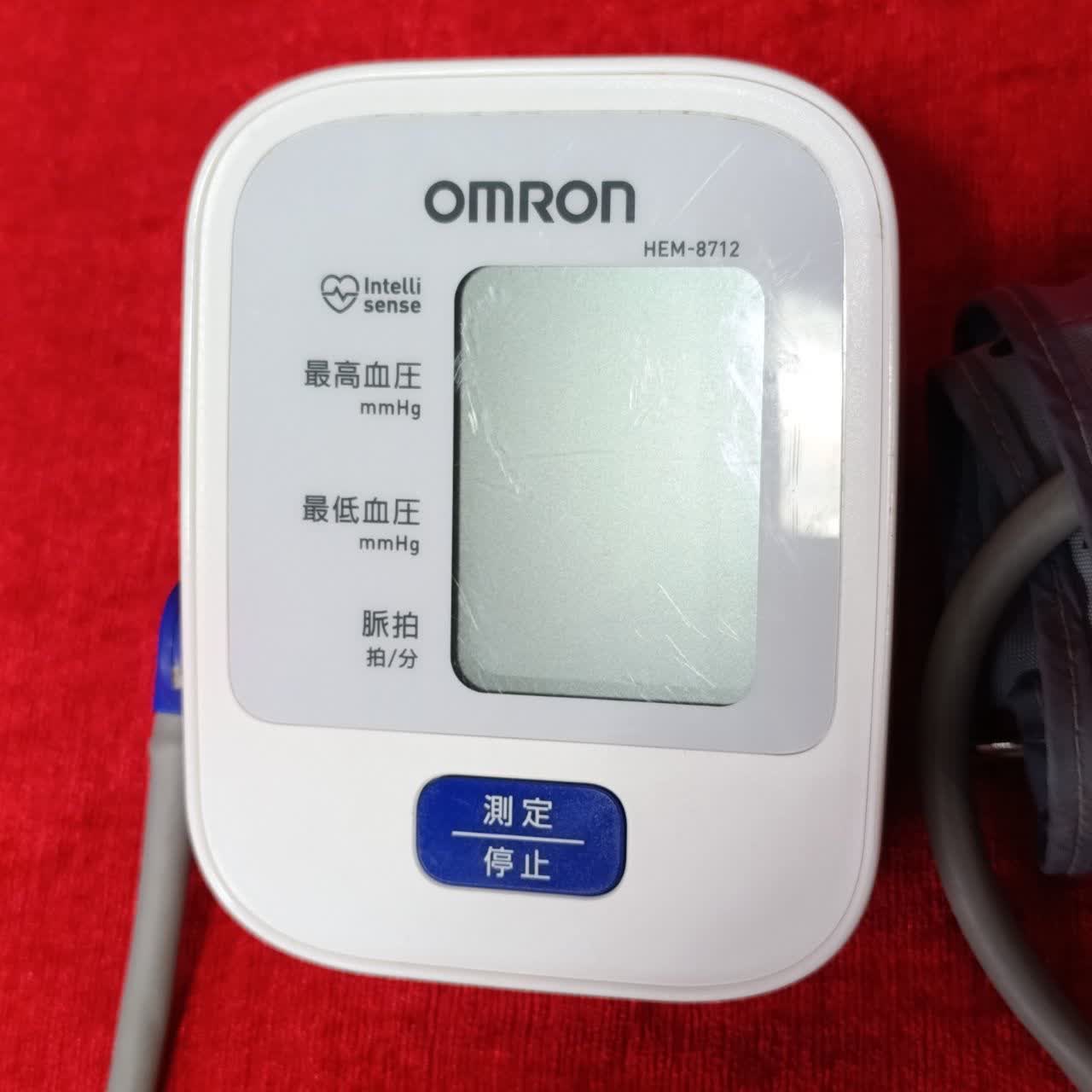 فشار سنج امرون ژاپن مدل omron HEM_ 8712مونتاژ چین استوک ژاپن - Image 2
