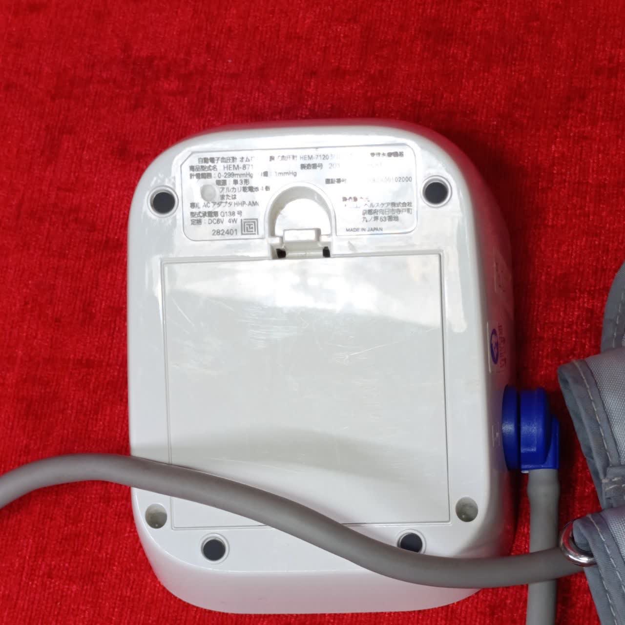 فشار سنج امرون ژاپن مدل omron HEM_ 8712مونتاژ چین استوک ژاپن - Image 3