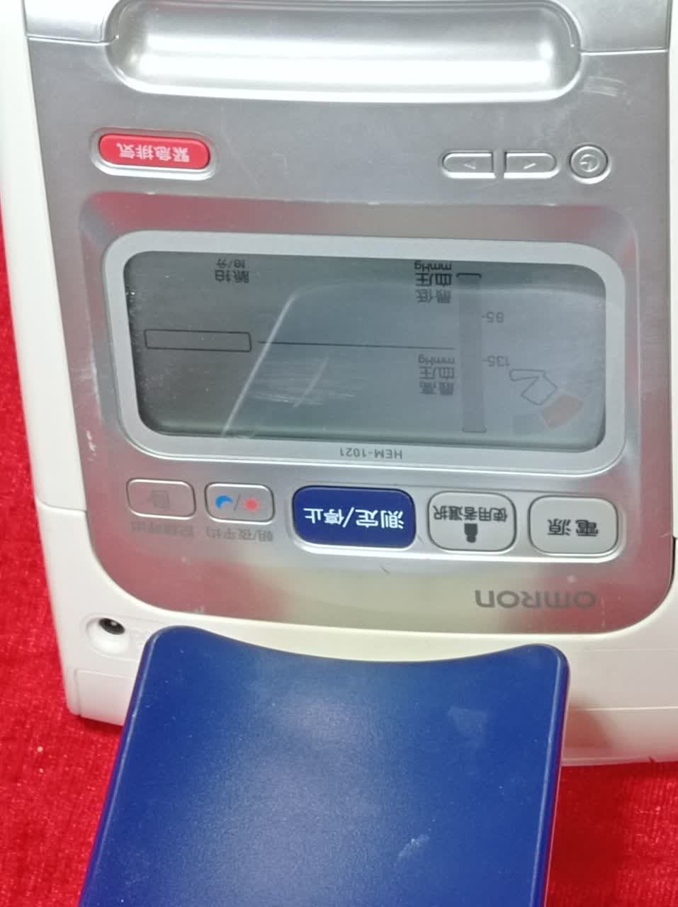 فشار سنج رومیزی امرون مدل omron HEM-1021 استوک ژاپن مونتاژ چین - Image 9