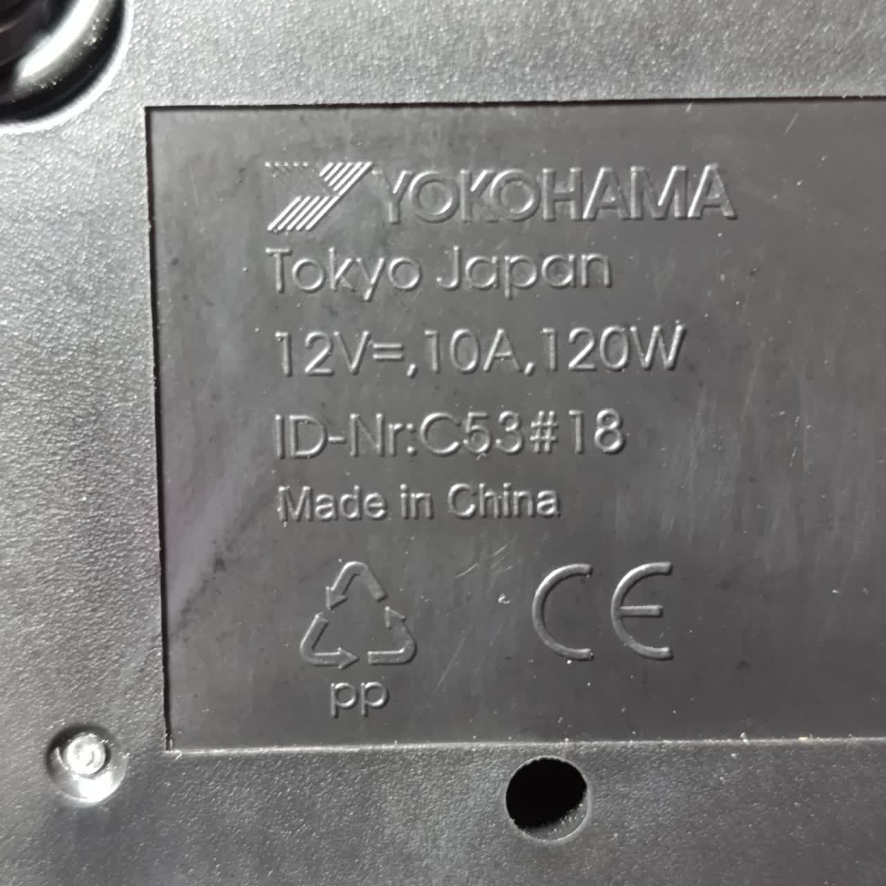 پمپ باد یوکوهاما ژاپن با کیف و مایع پنچرگیری YOKOHAMA 6 BAR(پمپ نو میباشد) - Image 18