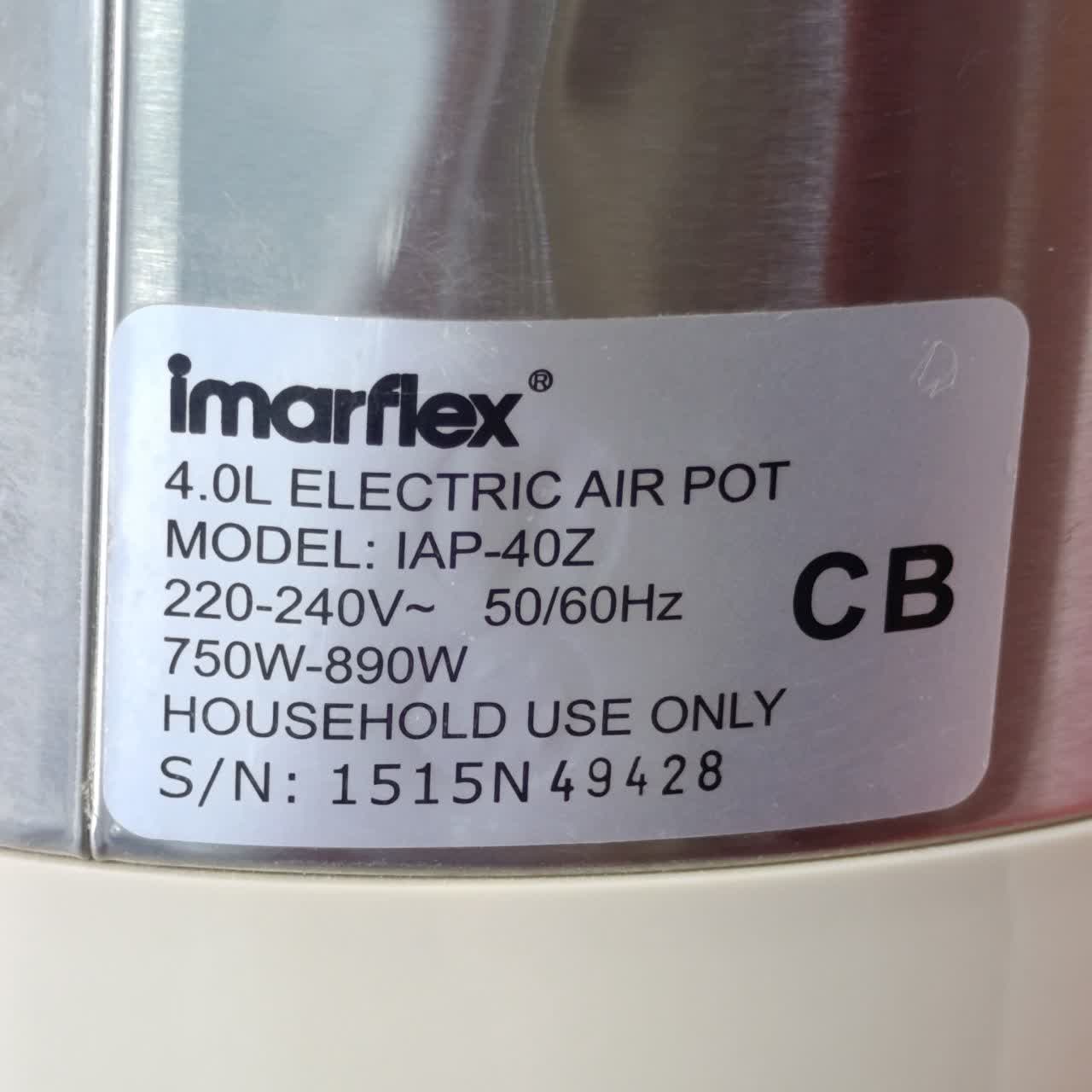 کتری برقی هوشمند ژاپنی 4 لیتری برند imarflex مدل iap_40z - Image 5