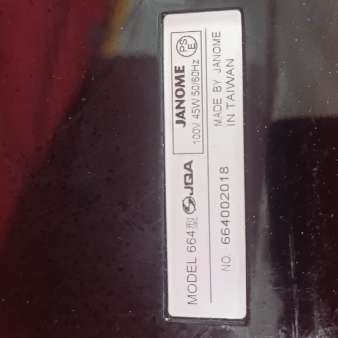 چرخ خیاطی ژانومه مدل 664 JANOME (استوک ژاپن) - Image 13