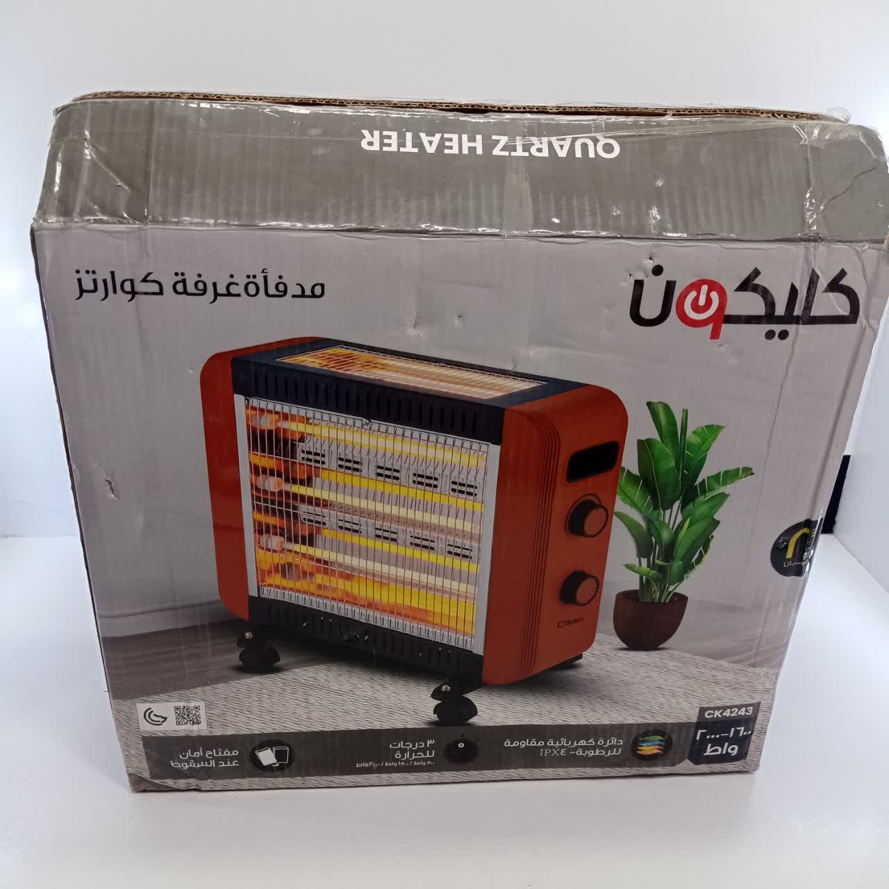 بخاری برقی کوارتز کلیکون (Clickon) مدل CK4243 - Image 20