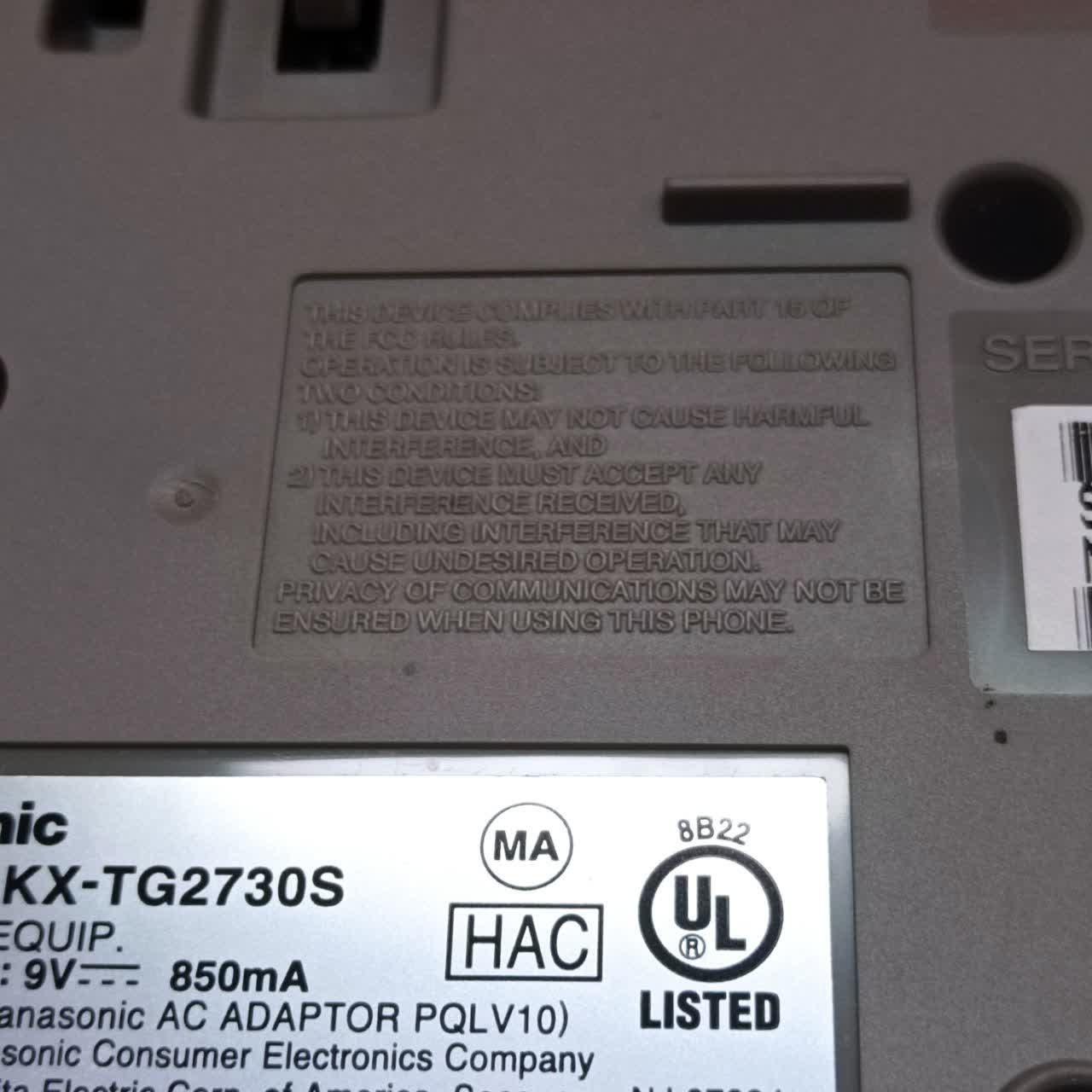 تلفن بیسیم پاناسونیک Panasonic KX-TG2730 - Image 12