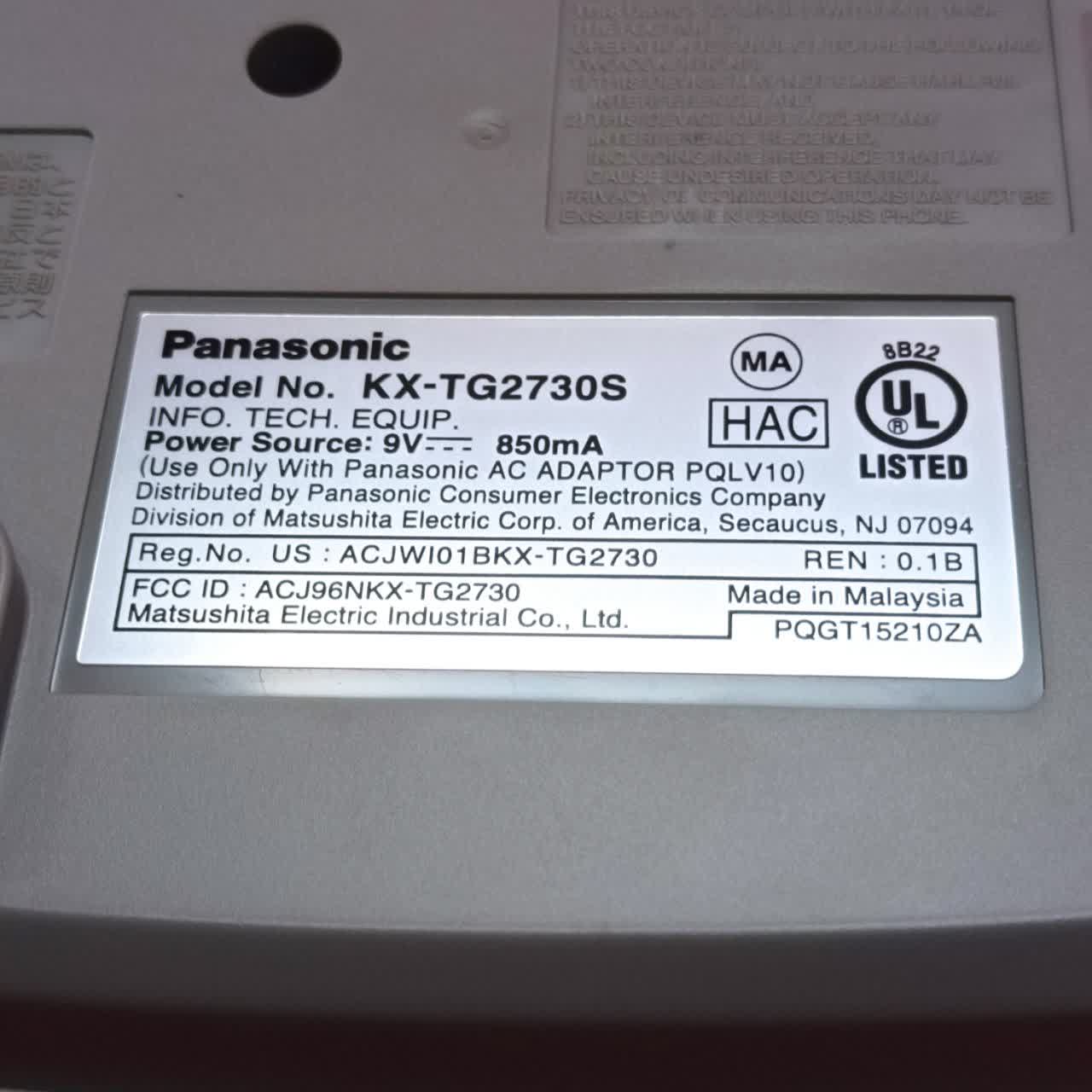 تلفن بیسیم پاناسونیک Panasonic KX-TG2730 - Image 13