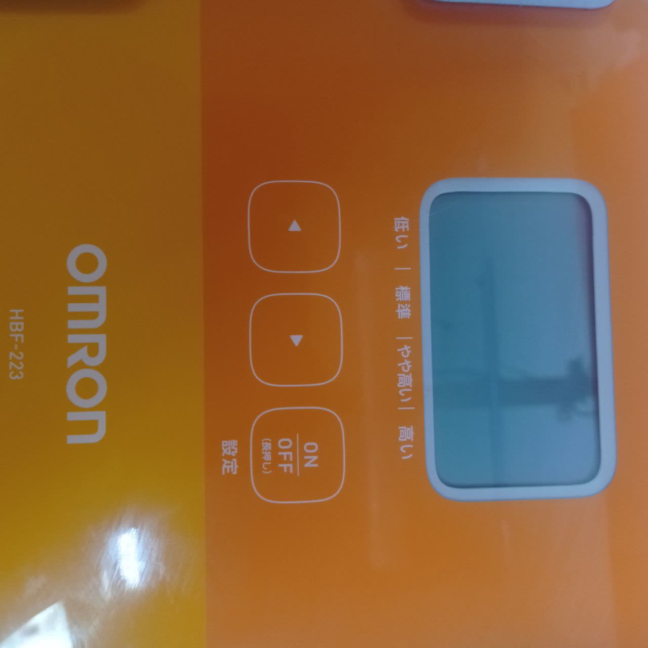 ترازو وزن مارک امرون ژاپنOMRON HBF-223(مونتاژ چین) استوک ژاپن - Image 6